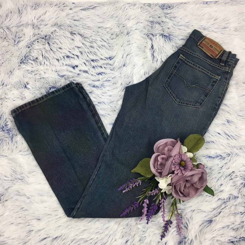 Authentic Diesel Color Tinted Bootcut Jeans 14x31